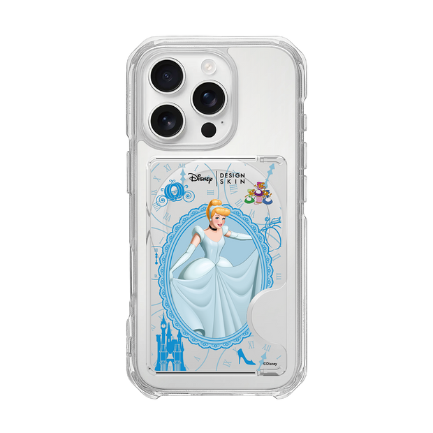 PRINCESS - CLOCK CINDERELLA CARD POCKET (MAGSAFE CARD POCKET)