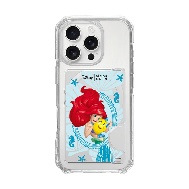 PRINCESS - CLAM ARIEL CARD POCKET (MAGSAFE CARD POCKET)