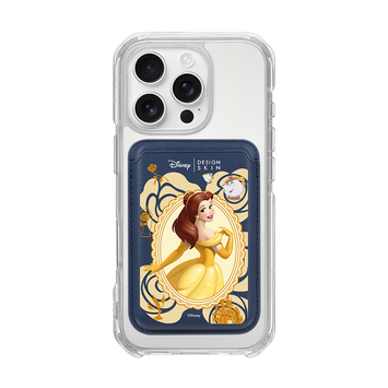 PRINCESS - ROSE BELLE / NAVY/NAVY (MAGSAFE LEATHER POCKET)