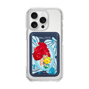 PRINCESS - CLAM ARIEL / NAVY/NAVY (MAGSAFE LEATHER POCKET)