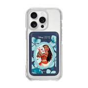 PRINCESS - HUG MOANA / NAVY/NAVY (MAGSAFE LEATHER POCKET)
