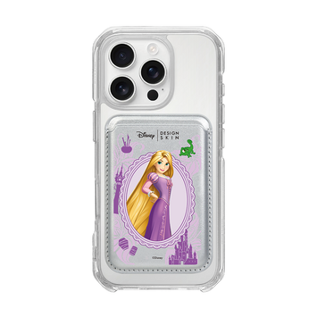 PRINCESS - SUNDROP RAPUNZEL / SILVER/SILVER (MAGSAFE LEATHER POCKET)