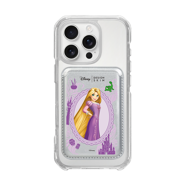 PRINCESS - SUNDROP RAPUNZEL / SILVER/SILVER (MAGSAFE LEATHER POCKET)