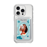 PRINCESS - HUG MOANA / SILVER/SILVER (MAGSAFE LEATHER POCKET)