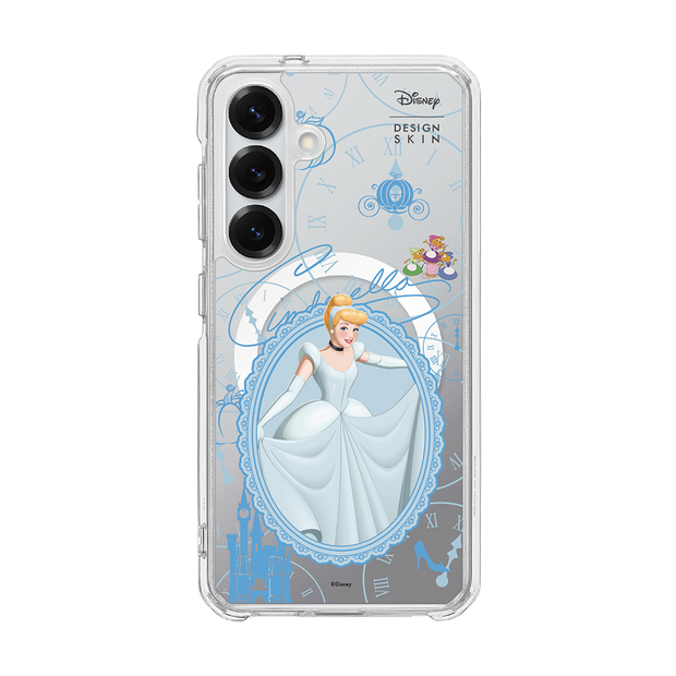 PRINCESS - CLOCK CINDERELLA MAGSAFE GRAPHIC CASE (CLEAR MAGSAFE CASE)