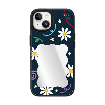 MIRROR MAGSAFE CASE(FRAME) - MIDNIGHT DAISY (MIRROR MAGSAFE CASE)