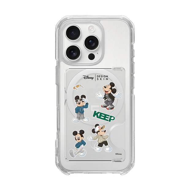 MAGSAFE CARD POCKET - STREET MICKEY PATTERN (MAGSAFE CARD POCKET)