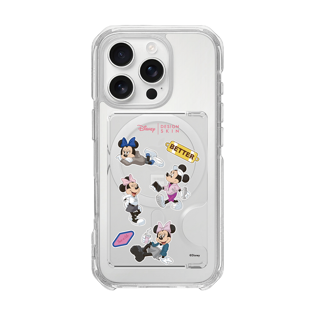 MAGSAFE CARD POCKET - STREET MINNIE PATTERN (MAGSAFE CARD POCKET)