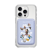 MAGSAFE LEATHER POCKET - STREET MICKEY FRIENDS / LAVENDER/LAVENDER (MAGSAFE LEATHER POCKET)