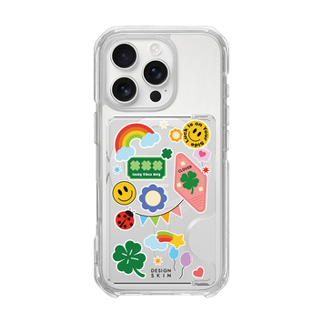 MAGSAFE CARD POCKET - STICKER/CLOVER (MAGSAFE CARD POCKET)