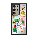 MIRROR MAGSAFE CASE - STICKER/CLOVER (MIRROR MAGSAFE CASE)