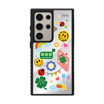 MIRROR MAGSAFE CASE - STICKER/CLOVER (MIRROR MAGSAFE CASE)