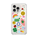 MAGSAFE GRAPHIC CASE - STICKER/CLOVER (CLEAR MAGSAFE CASE)