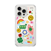 MAGSAFE GRAPHIC CASE - STICKER/CLOVER (CLEAR MAGSAFE CASE)