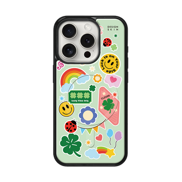 MAGSAFE EPOXY CASE - STICKER/CLOVER (EPOXY MAGSAFE CASE)