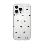 CLEAR CASE - BLACK RIBBON/BLUE (CLEAR CASE)