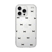CLEAR CASE - BLACK RIBBON/BLUE (CLEAR CASE)