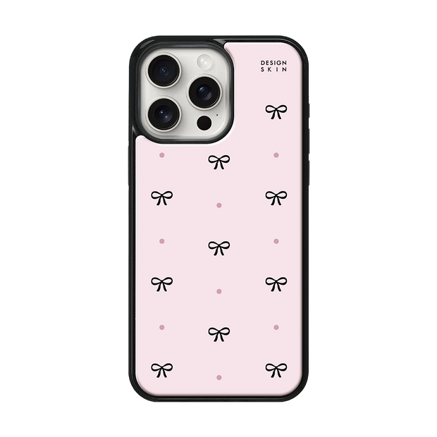 EPOXY CASE - BLACK RIBBON/PINK (EPOXY CASE)