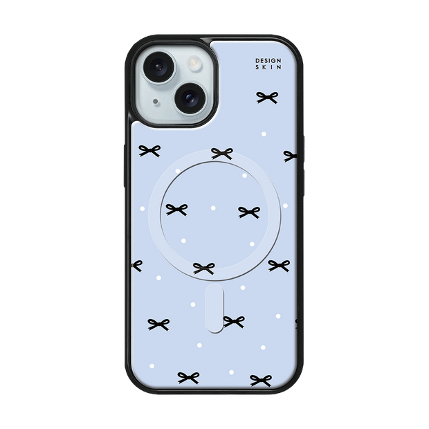 MAGSAFE EPOXY CASE - BLACK RIBBON/BLUE (EPOXY MAGSAFE CASE)