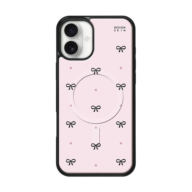 MAGSAFE EPOXY CASE - BLACK RIBBON/PINK (EPOXY MAGSAFE CASE)
