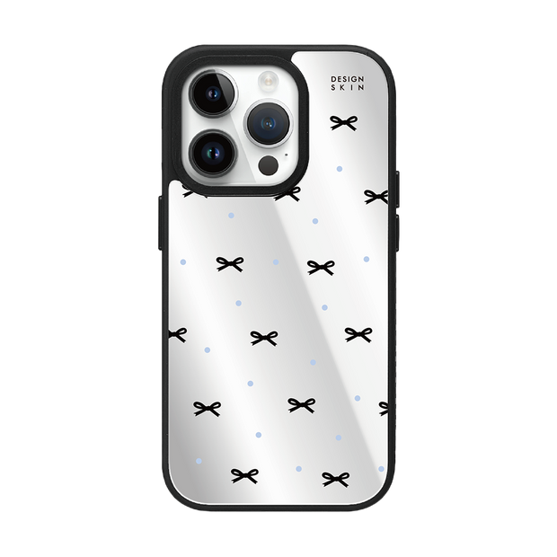 MAGSAFE MIRROR CASE - BLACK RIBBON/BLUE (MIRROR MAGSAFE CASE)