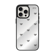 MAGSAFE MIRROR CASE - BLACK RIBBON/PINK (MIRROR MAGSAFE CASE)
