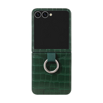 RING GRIP POCKET CASE - CROCO/GREEN (RING GRIP POCKET CASE)