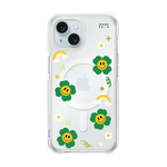 MAGSAFE GRAPHIC CASE - FRAME/CLOVER (CLEAR MAGSAFE CASE)