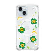 MAGSAFE GRAPHIC CASE - FRAME/CLOVER (CLEAR MAGSAFE CASE)