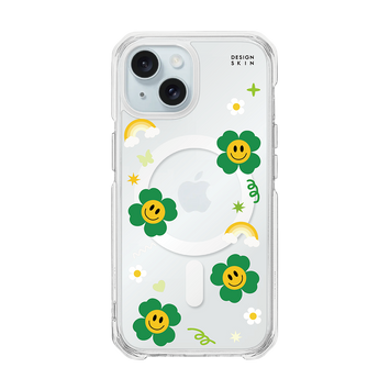 MAGSAFE GRAPHIC CASE - FRAME/CLOVER (CLEAR MAGSAFE CASE)