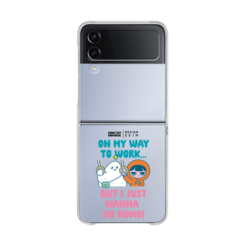 MUNG GIRL - GO TO WORK MUNG GIRL AND BLANKY CLEAR CASE (CLEAR CASE)