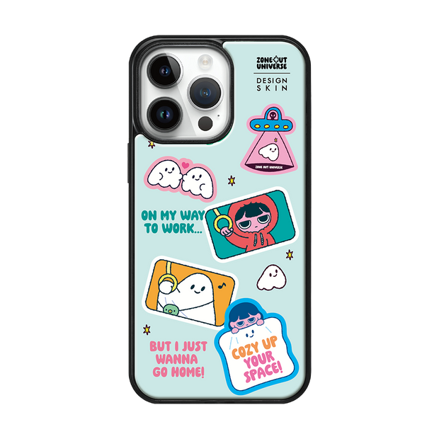 MUNG GIRL - STICKER MUNG GIRL AND BLANKY EPOXY CASE (EPOXY CASE)