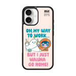 MUNG GIRL - GO TO WORK MUNG GIRL AND BLANKY EPOXY MAGSAFE CASE (EPOXY MAGSAFE CASE)