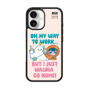 MUNG GIRL - GO TO WORK MUNG GIRL AND BLANKY EPOXY MAGSAFE CASE (EPOXY MAGSAFE CASE)