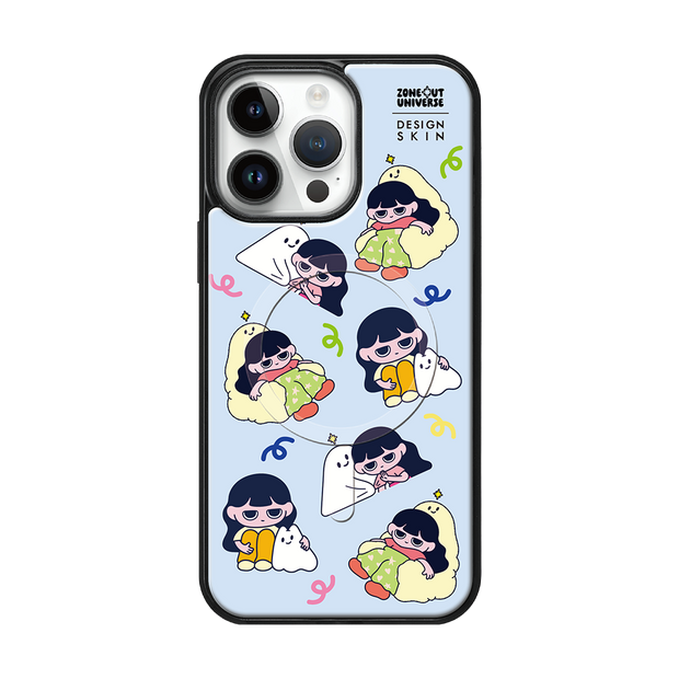 MUNG GIRL - PATTERN MUNG GIRL AND BLANKY EPOXY MAGSAFE CASE (EPOXY MAGSAFE CASE)