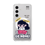 MUNG GIRL - HURRY UP MUNG GIRL MAGSAFE GRAPHIC CASE (CLEAR MAGSAFE CASE)