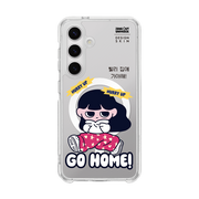 MUNG GIRL - HURRY UP MUNG GIRL MAGSAFE GRAPHIC CASE (CLEAR MAGSAFE CASE)