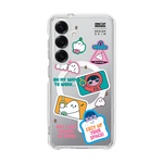 MUNG GIRL - STICKER MUNG GIRL AND BLANKY MAGSAFE GRAPHIC CASE (CLEAR MAGSAFE CASE)