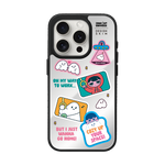 MUNG GIRL - STICKER MUNG GIRL AND BLANKY MIRROR MAGSAFE CASE (MIRROR MAGSAFE CASE)