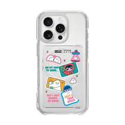 MUNG - STICKER MUNG GIRL AND BLANKY CARD POCKET (MAGSAFE CARD POCKET)