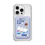 MUNG GIRL - COZY UP BLANKY / LAVENDER/LAVENDER (MAGSAFE LEATHER POCKET)