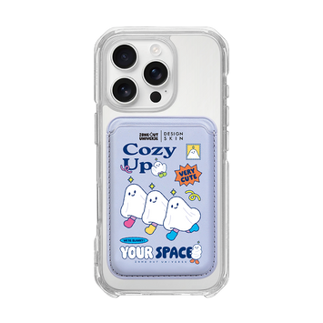 MUNG GIRL - COZY UP BLANKY / LAVENDER/LAVENDER (MAGSAFE LEATHER POCKET)