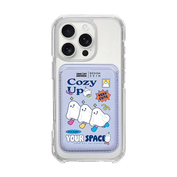 MUNG GIRL - COZY UP BLANKY / LAVENDER/LAVENDER (MAGSAFE LEATHER POCKET)