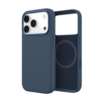MAGSAFE FULL COVER - ARTIFICIAL LEATHER/NAVY(MAGSAFE FULL COVER CASE)