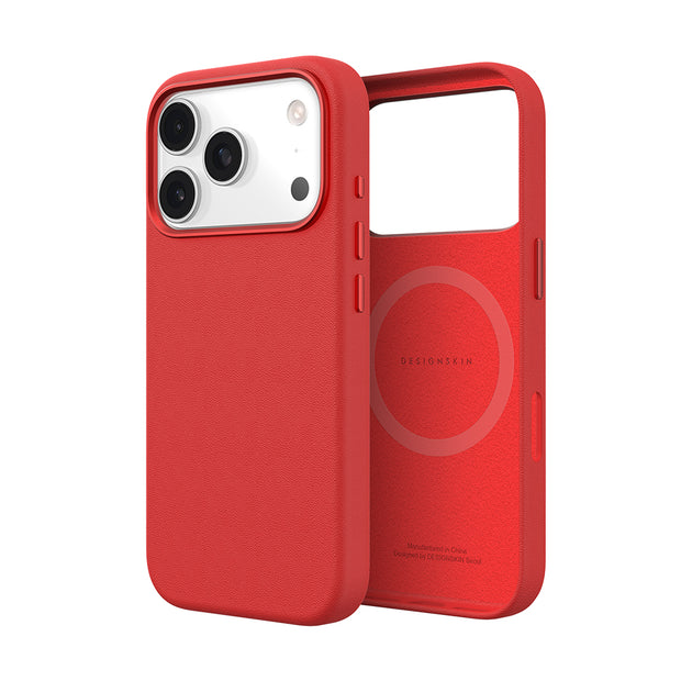 MAGSAFE FULL COVER - ARTIFICIAL LEATHER/RED(MAGSAFE FULL COVER CASE)