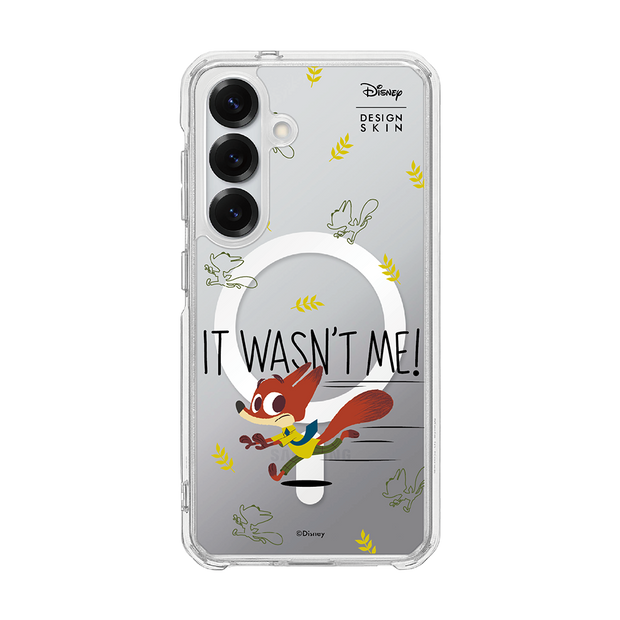 Zootopia1 Magsafe bartype(disney) (CLEAR MAGSAFE CASE)