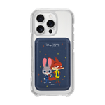 MAGSAFE LEATHER WALLET(Badge Nick & Judy)