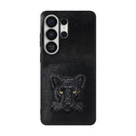 EMBROIDERY CARD POCKET PHONE CASE(BEAST)-BLACK PANTHER/BLACK (EMBROIDERY CASE)