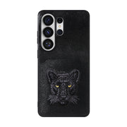 EMBROIDERY CARD POCKET PHONE CASE(BEAST)-BLACK PANTHER/BLACK (EMBROIDERY CASE)