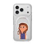 SYSPLANET - MAGSAFE CARD POCKET / DOT GIRL